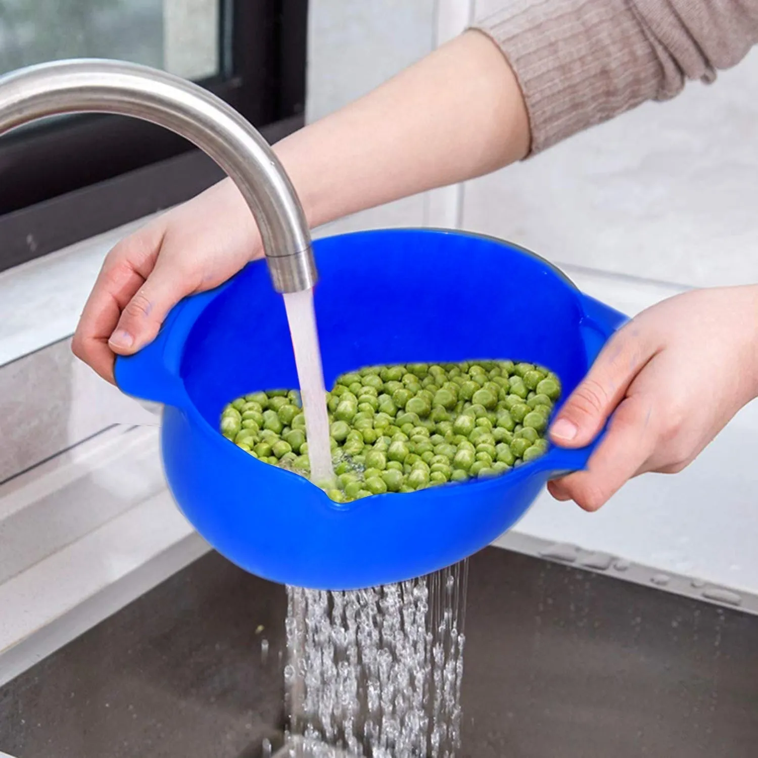 2321 Double Layer Drain  Washing Kitchen Basket Strainer