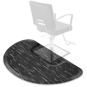 3 x 5' Salon & Barber Anti-Fatigue Floor Mat 1/2" Semi-Circle