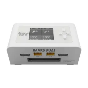 AC/DC 15A 200W Dual Channel Multicharger, White