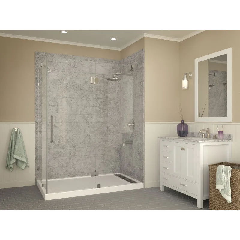 ANZZI Field Series 60 in. x 36 in. Shower Base in White