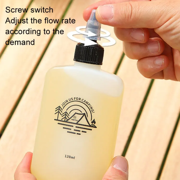 AOTU AT6478 120ml Outdoor Portable Dispenser Small Oil Bottle Camping Leak-proof Storage Seasoning Bottle