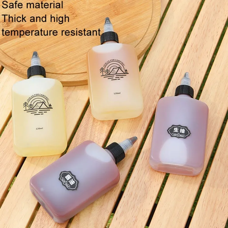 AOTU AT6478 120ml Outdoor Portable Dispenser Small Oil Bottle Camping Leak-proof Storage Seasoning Bottle