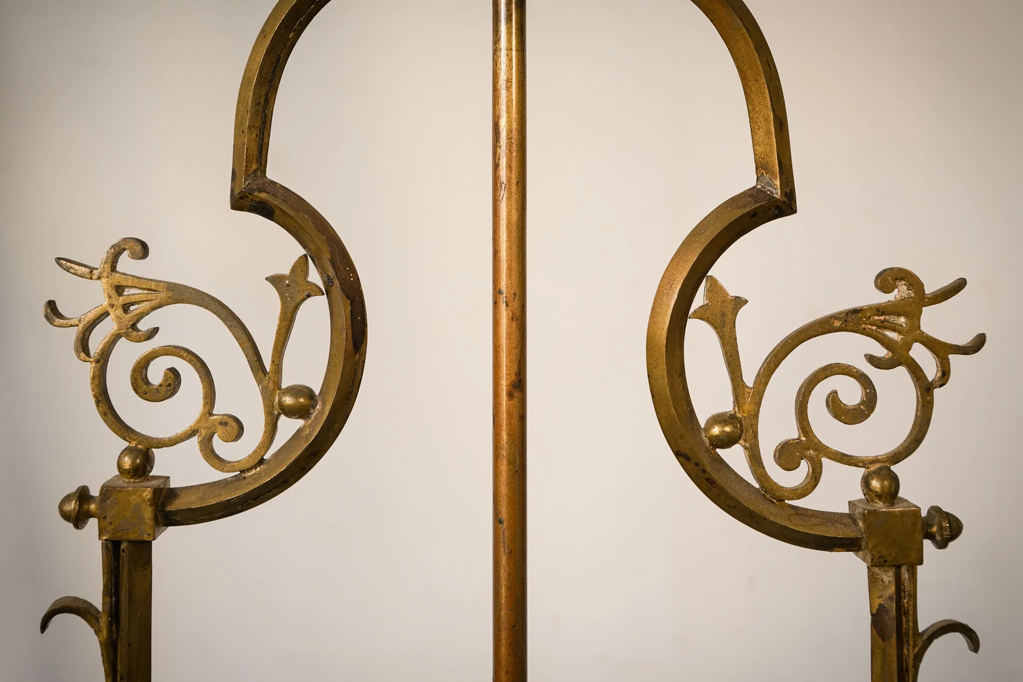 Art Nouveau - Chandelier with Glass Rods