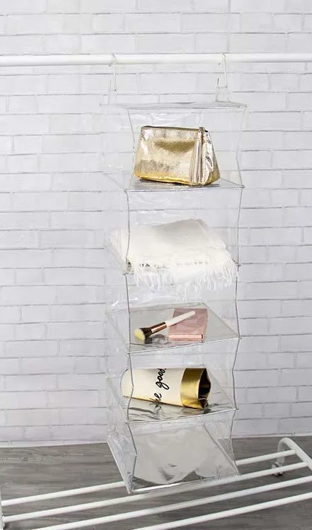 Completely Clear 5 Shelf Organizer