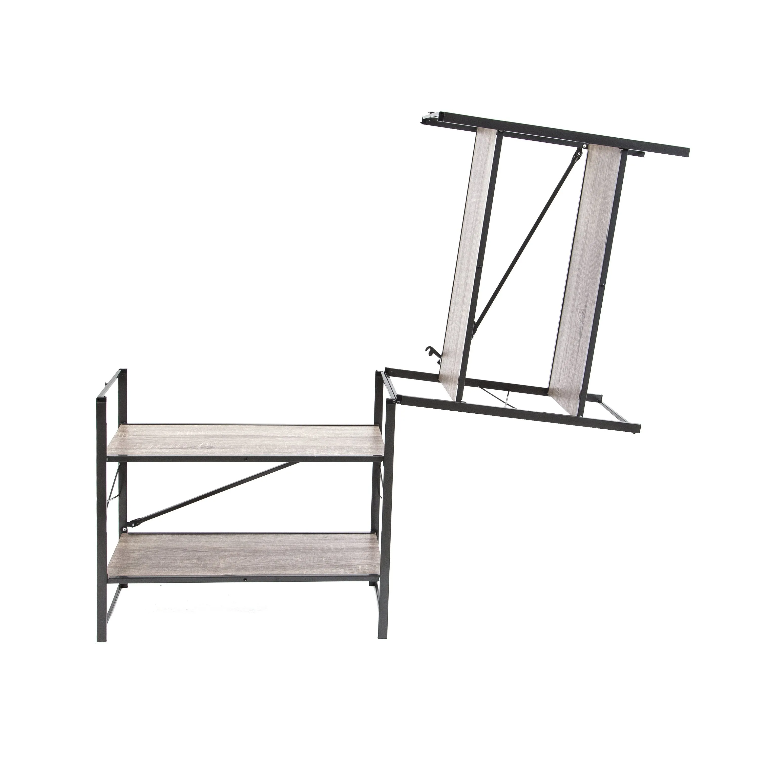 Deco Rack Series: 2-in-1 Adjustable 2/4 Flip Rack