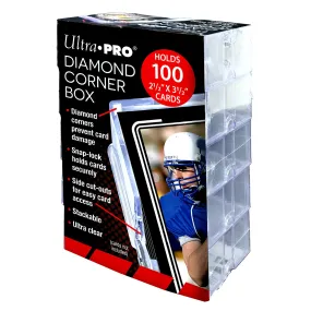 Diamond Corner 100  Card Storage Boxes (10ct)