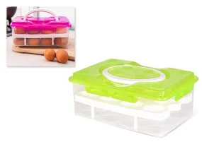 Double-deck Egg Boxes for 24 Eggs