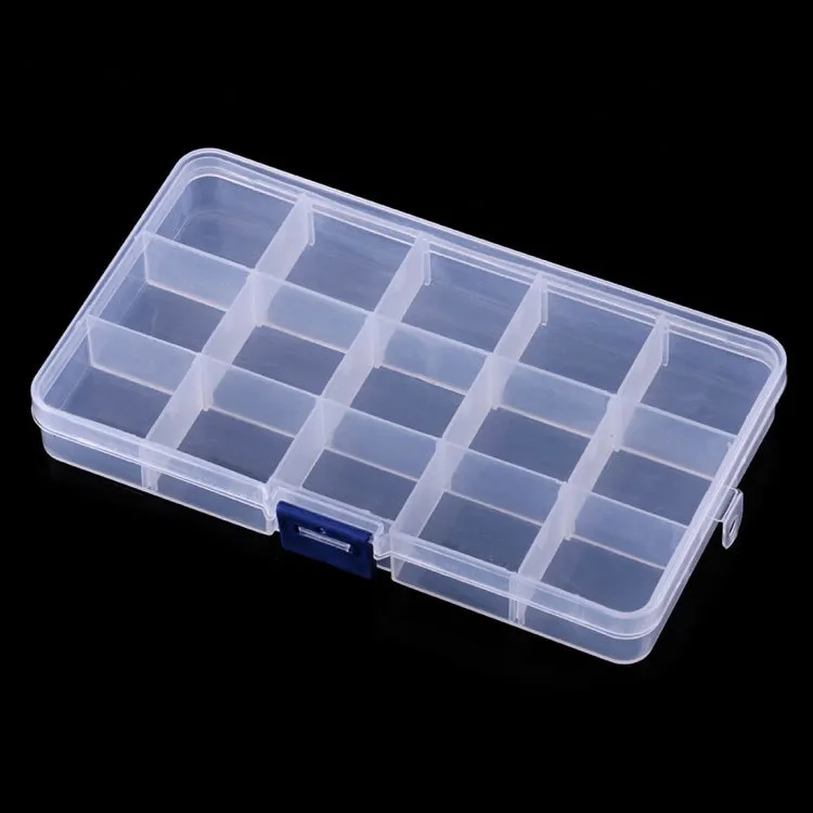 HENGJIA qt020 Fifteen Grid Waterproof Multifunction Fishing Tool Gear Storage