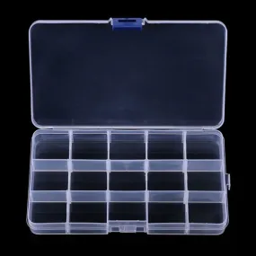 HENGJIA qt020 Fifteen Grid Waterproof Multifunction Fishing Tool Gear Storage