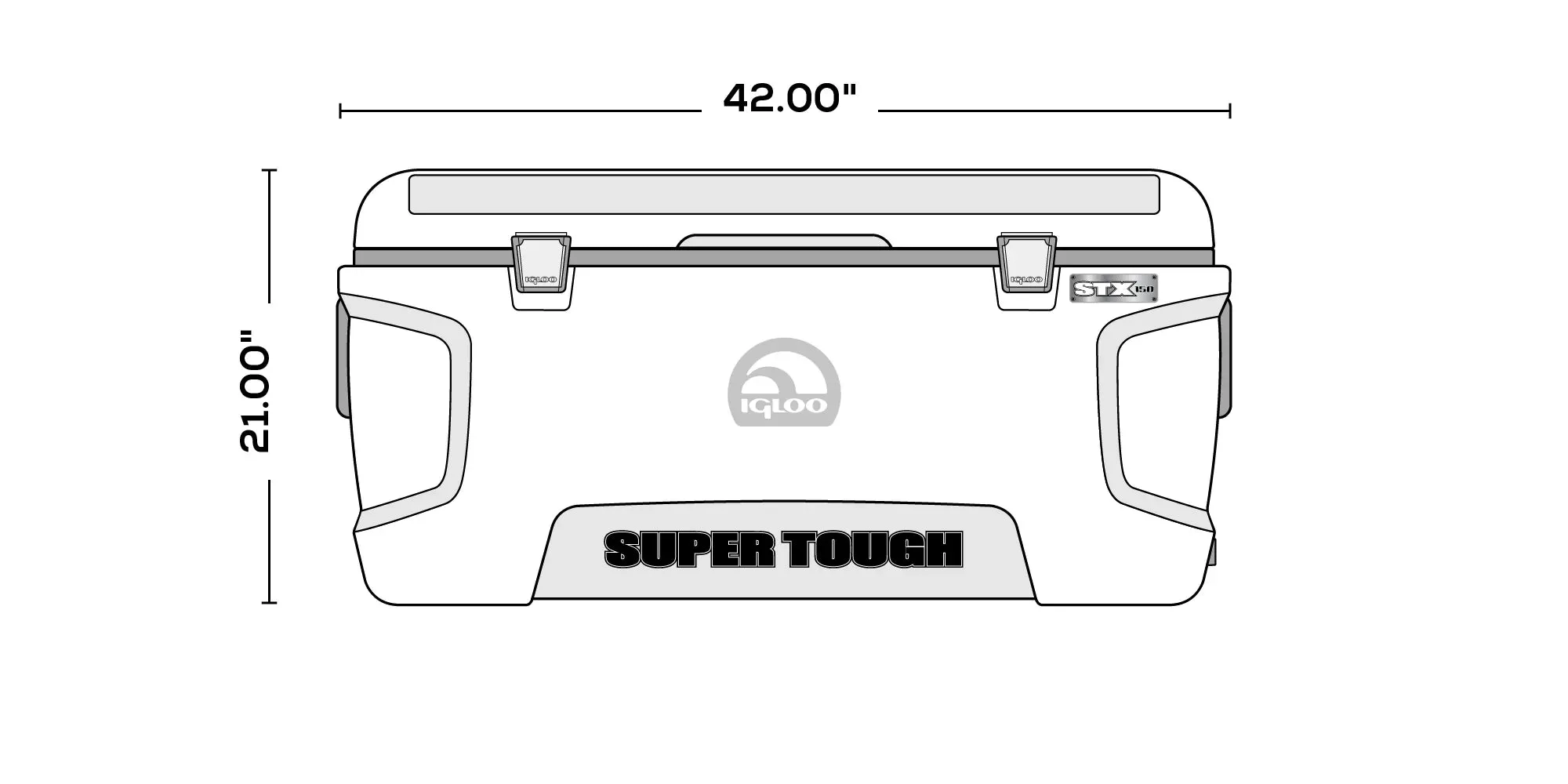 Igloo Maxcold Contour 150 Coolbox