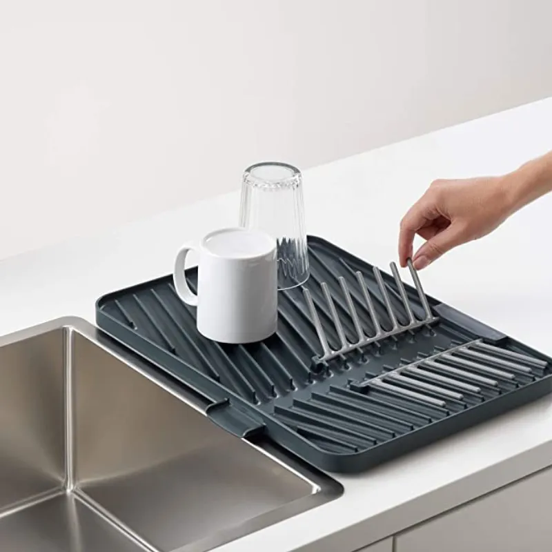 Joseph Joseph Flip-Up Draining Board Grey