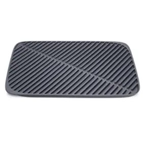 Joseph Joseph New Flume Large Drain Mat Dark Grey