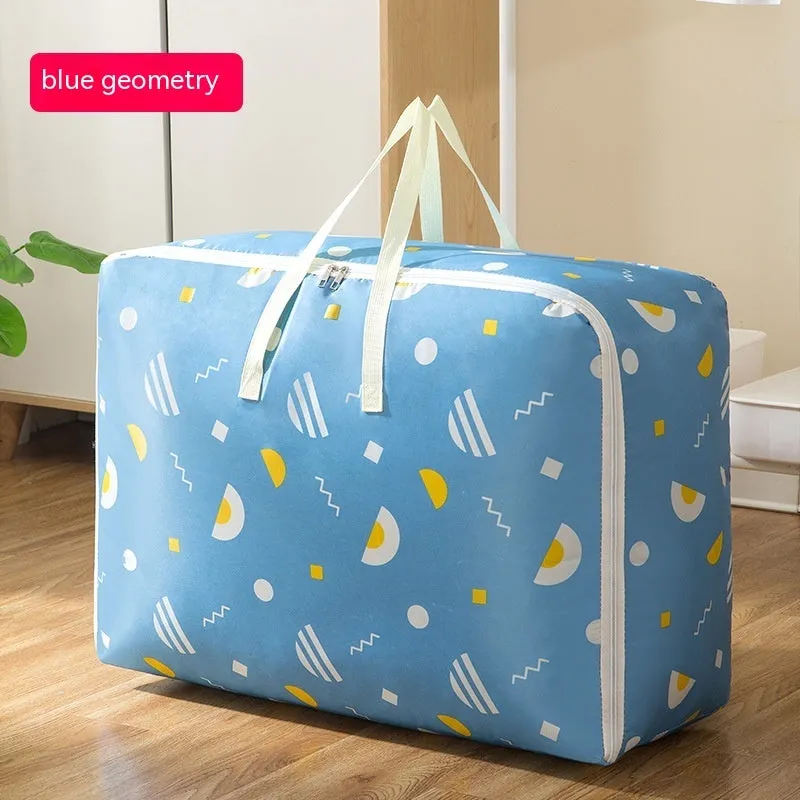 Large Capacity Moving And Storage Cotton Quilt Bags