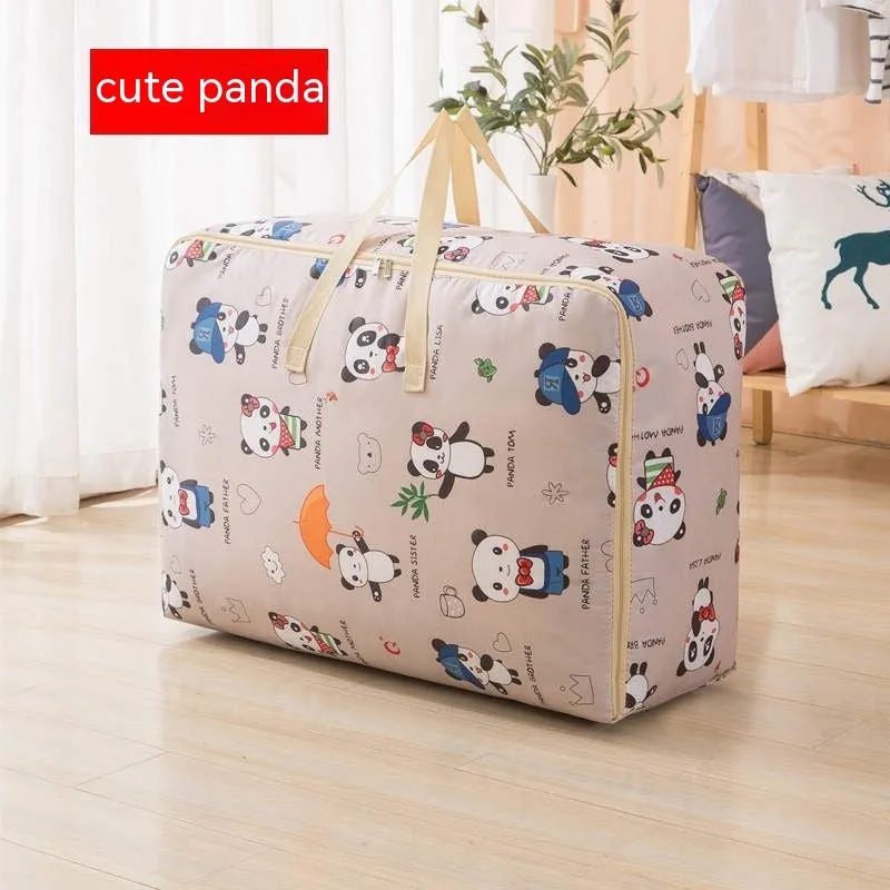 Large Capacity Moving And Storage Cotton Quilt Bags