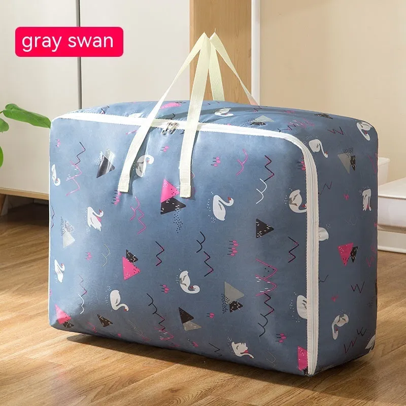 Large Capacity Moving And Storage Cotton Quilt Bags