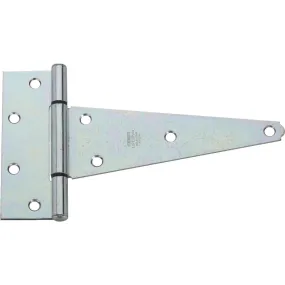 National 8 In. Zinc-Plated Steel Heavy-Duty Tee Hinge (2-Pack)