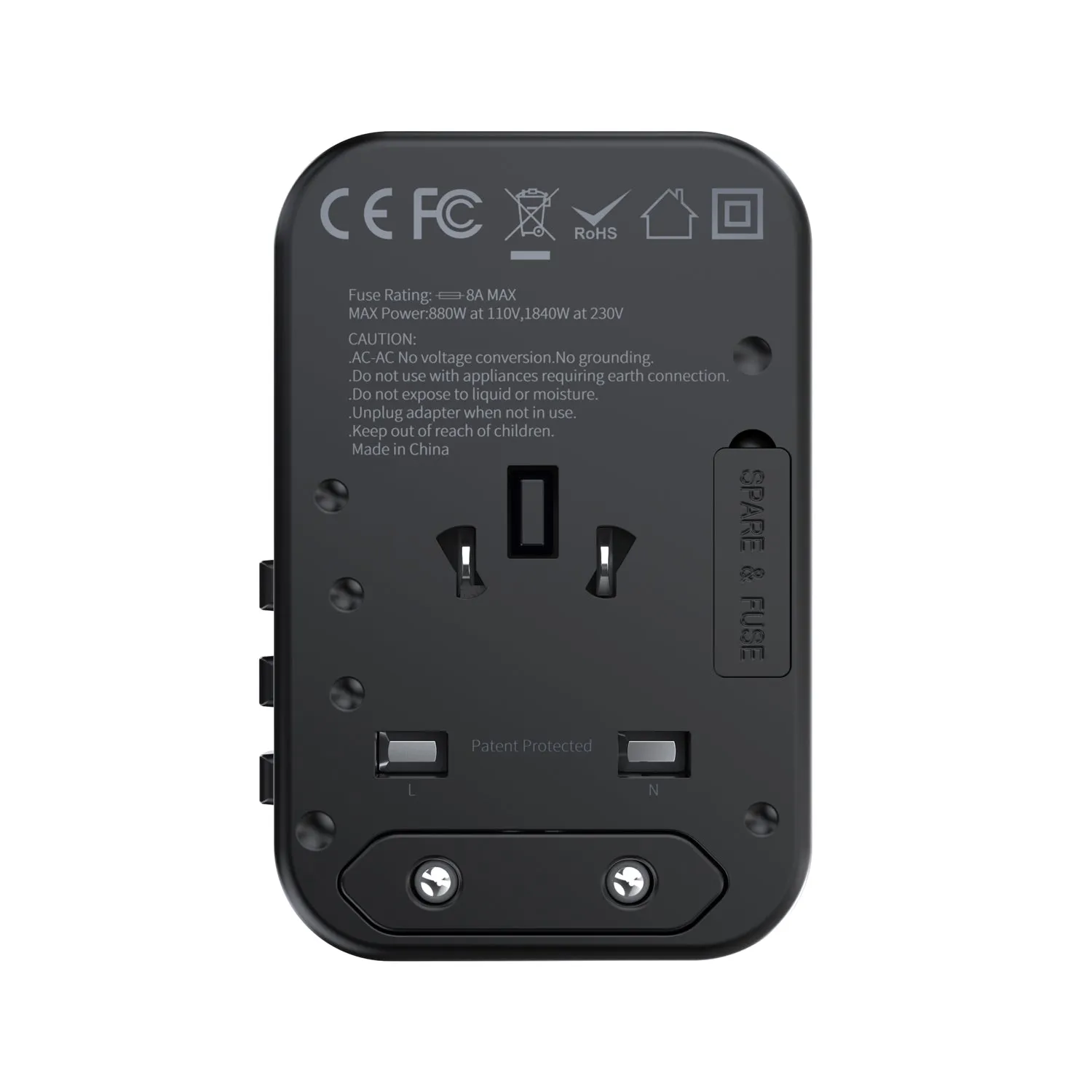 PD5009 Choetech 65W PD Travel Wall Charger