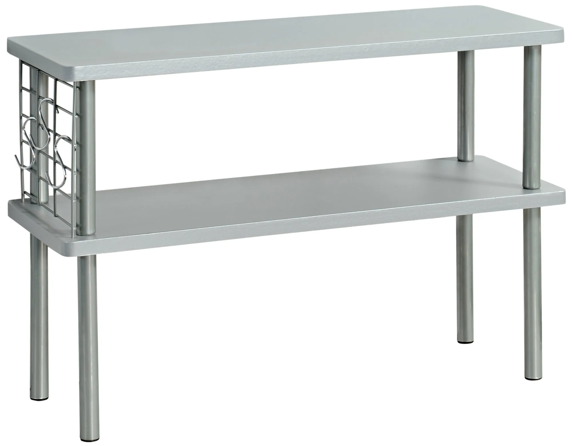 Slim Kitchen Shelf Grey