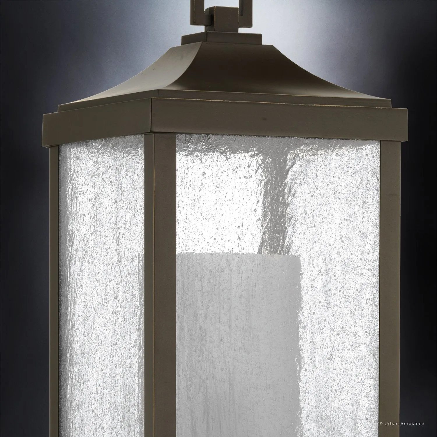 UHP1161 Tuscan Outdoor Pendant Light, 23-5/8" x 9-1/2", Olde Bronze Finish, Catania Collection