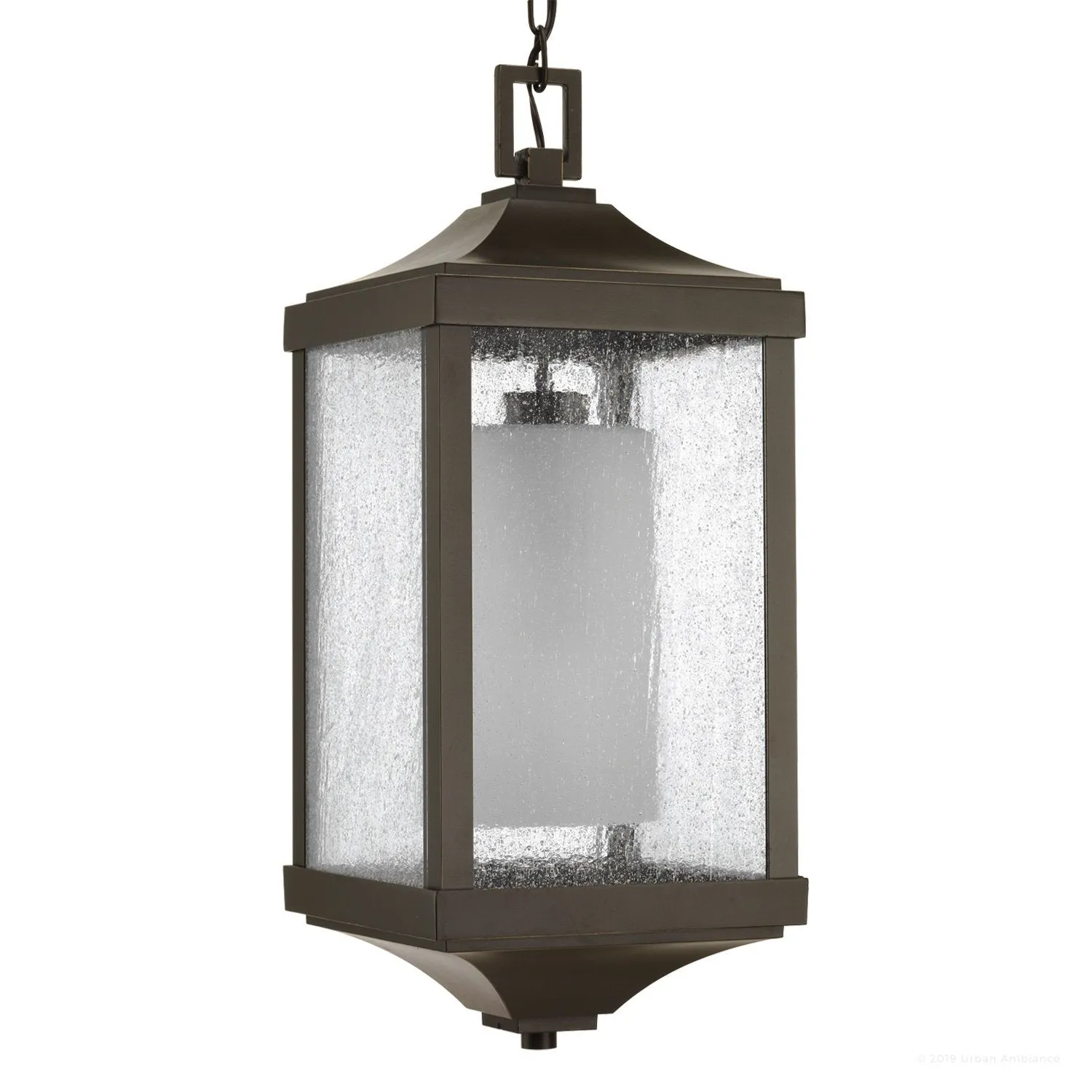 UHP1161 Tuscan Outdoor Pendant Light, 23-5/8" x 9-1/2", Olde Bronze Finish, Catania Collection